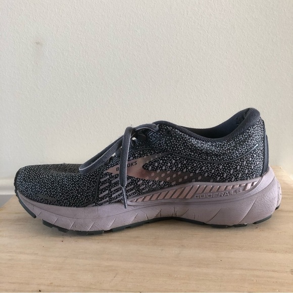 Brooks Adrenaline GTS 21 Lavender Purple Knit Running Athletic Shoes 6.5 - Picture 9 of 10